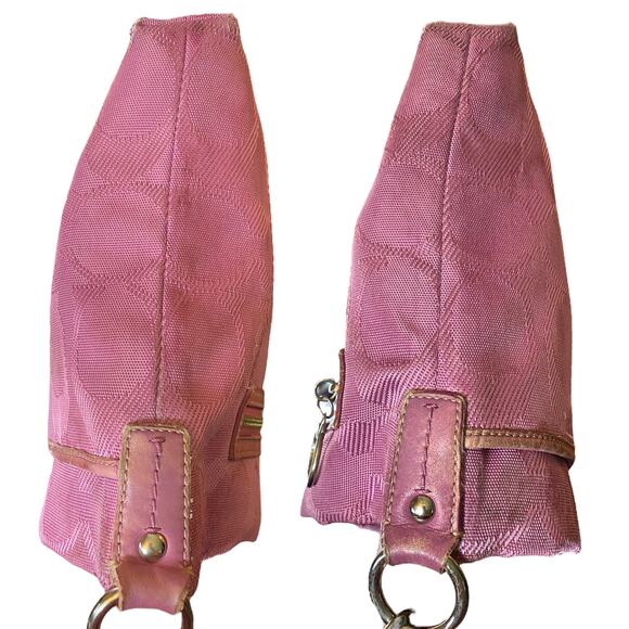 Coach Purple Signature CC Crossbody Purse F14872 - Picture 4 of 13